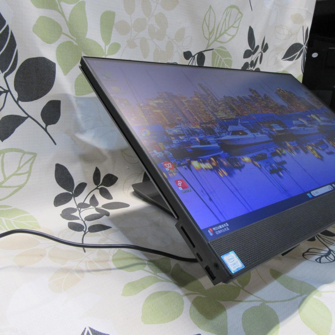 究極一体型Win11第8世代Corei7/メ16G/SSD+HDD/タッチ/無線