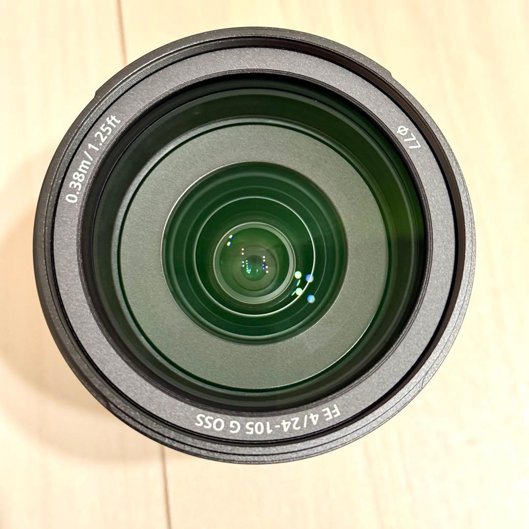 美品 SONY FE 24-105mm F4 G OSS ズームレンズ