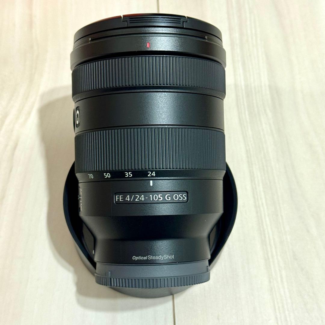 美品 SONY FE 24-105mm F4 G OSS ズームレンズ
