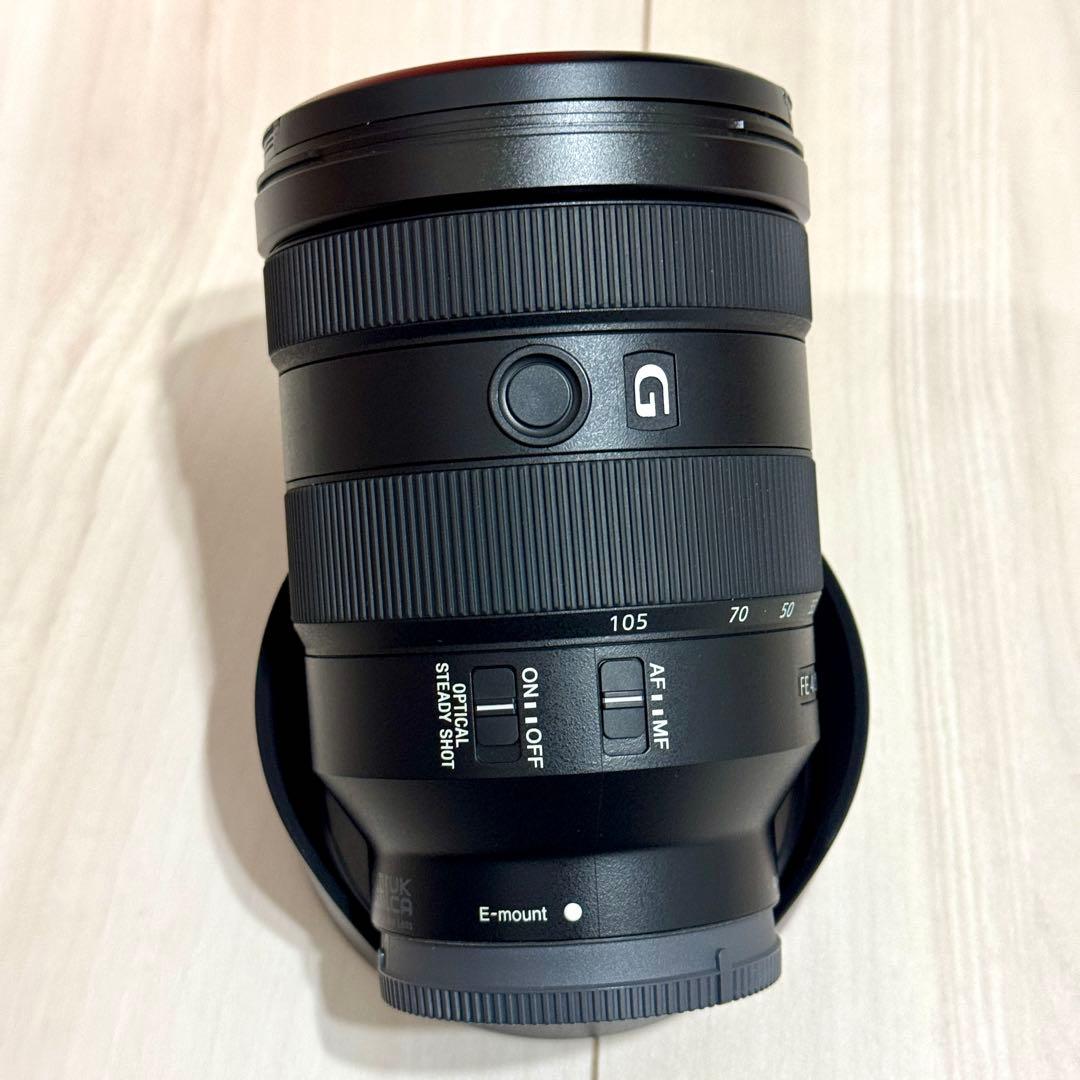 美品 SONY FE 24-105mm F4 G OSS ズームレンズ