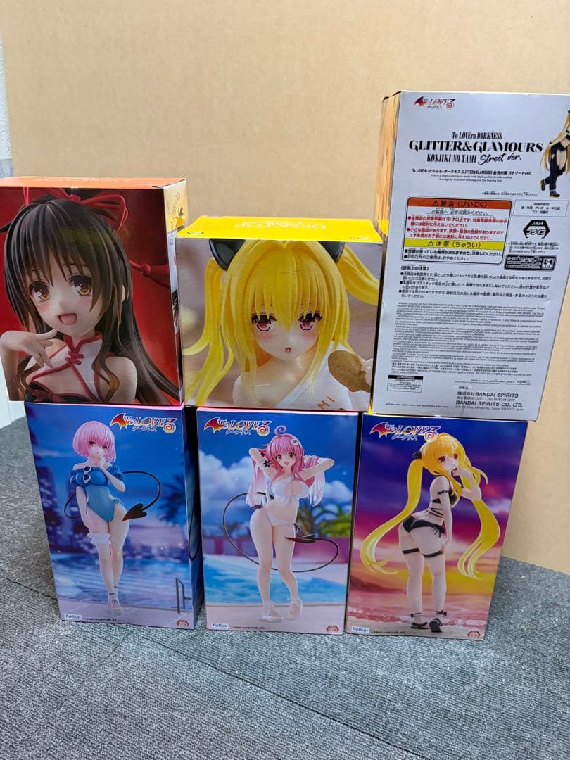 To LOVEる フィギュア　モモ　ララ　美柑　金色の闇　まとめ売り　美少女