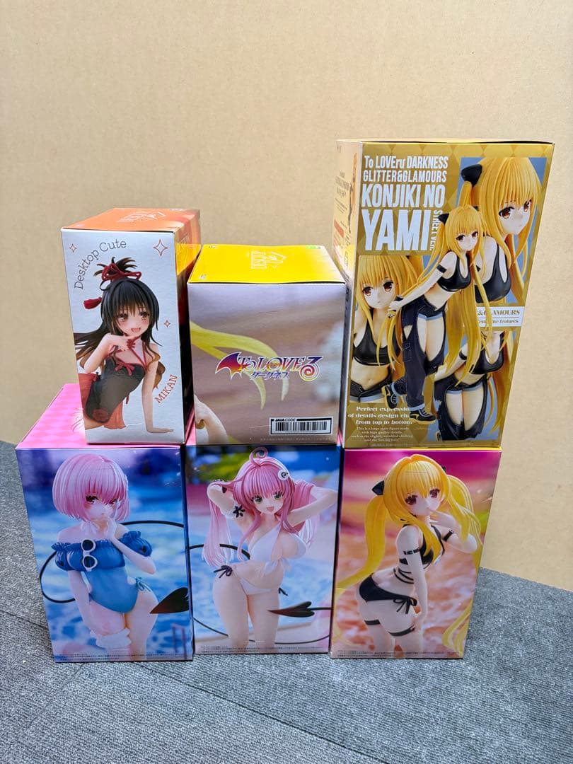 To LOVEる フィギュア　モモ　ララ　美柑　金色の闇　まとめ売り　美少女