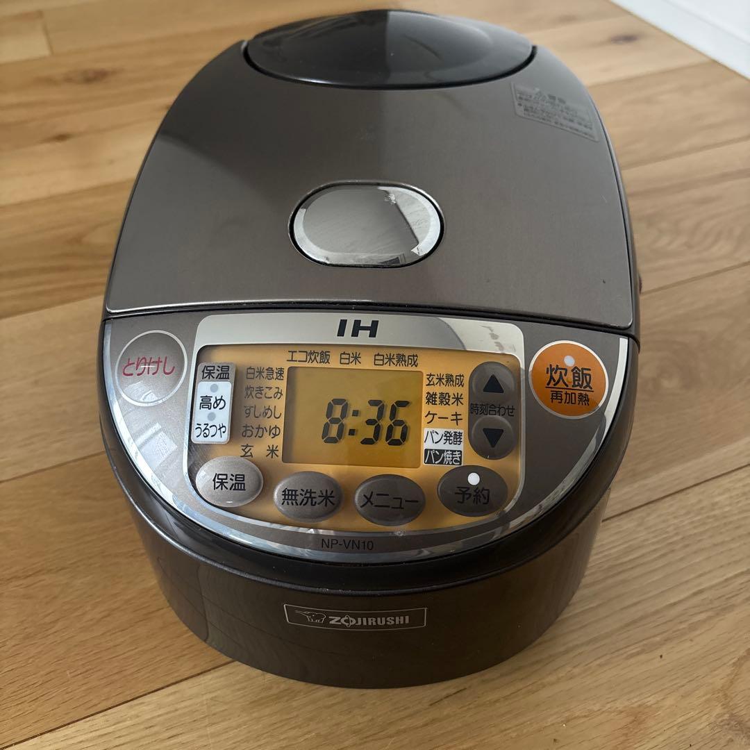 象印　IH炊飯器 5.5合炊き　17年製　型名NP-VN10型　炊飯ジャー