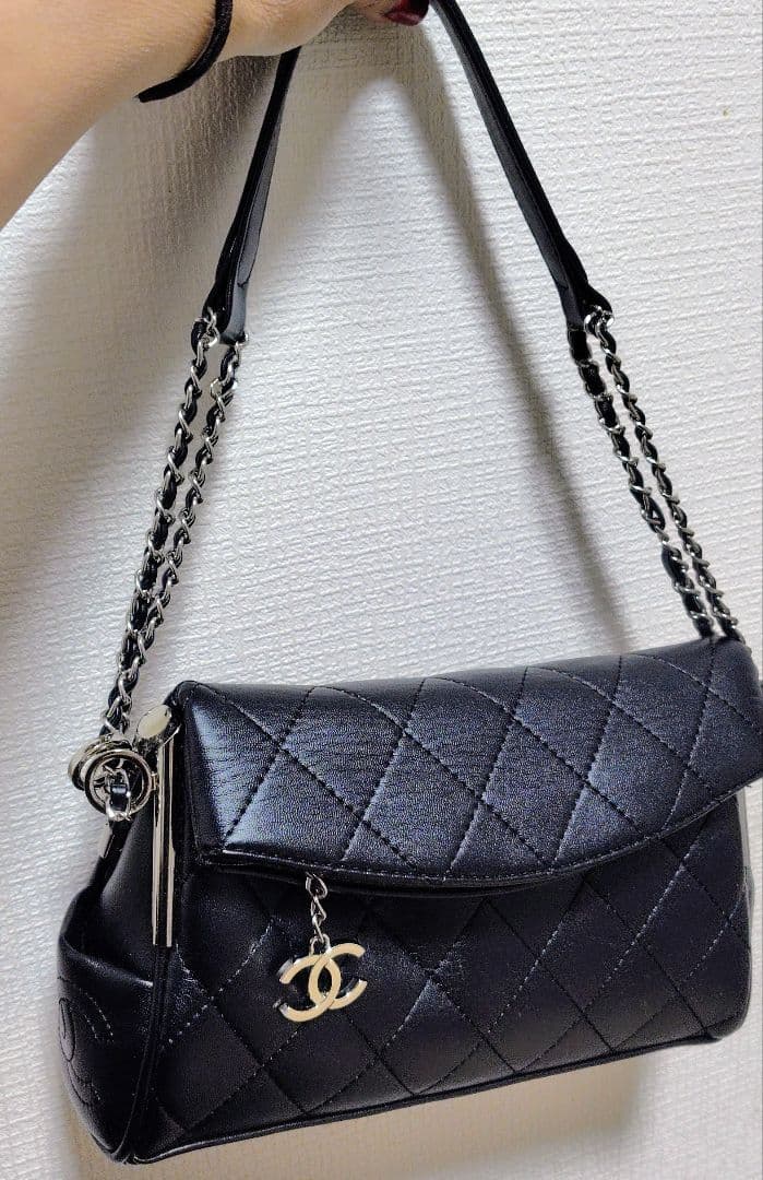 ♡CHANEL♡ キルティングステッチ チェーンショルダーバッグ✨美品✨