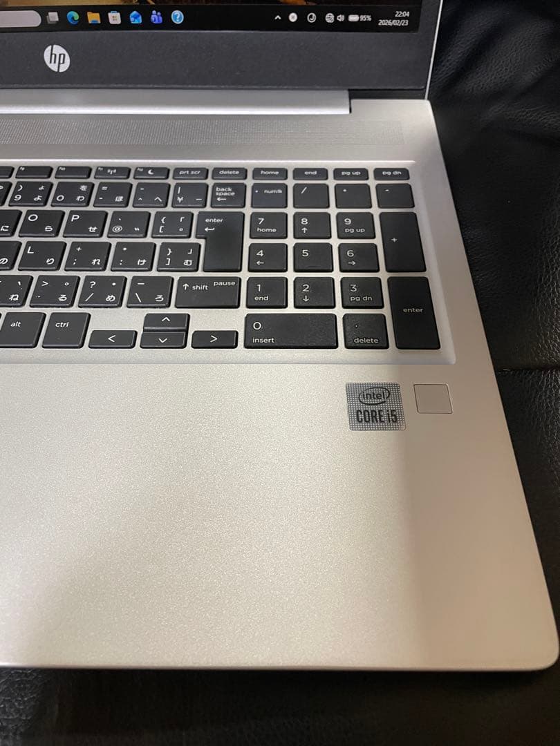 HPノートパソコン 10世代CPU/8GB/256GB