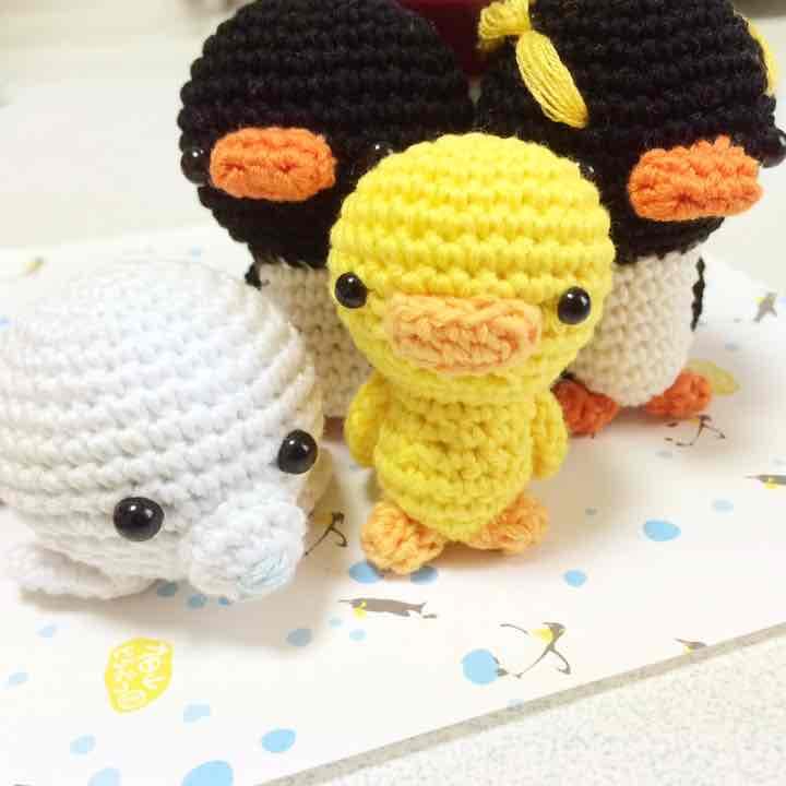 ☆大人気☆ ハンドメイド 編みぐるみ 〜海と陸の仲間たち〜