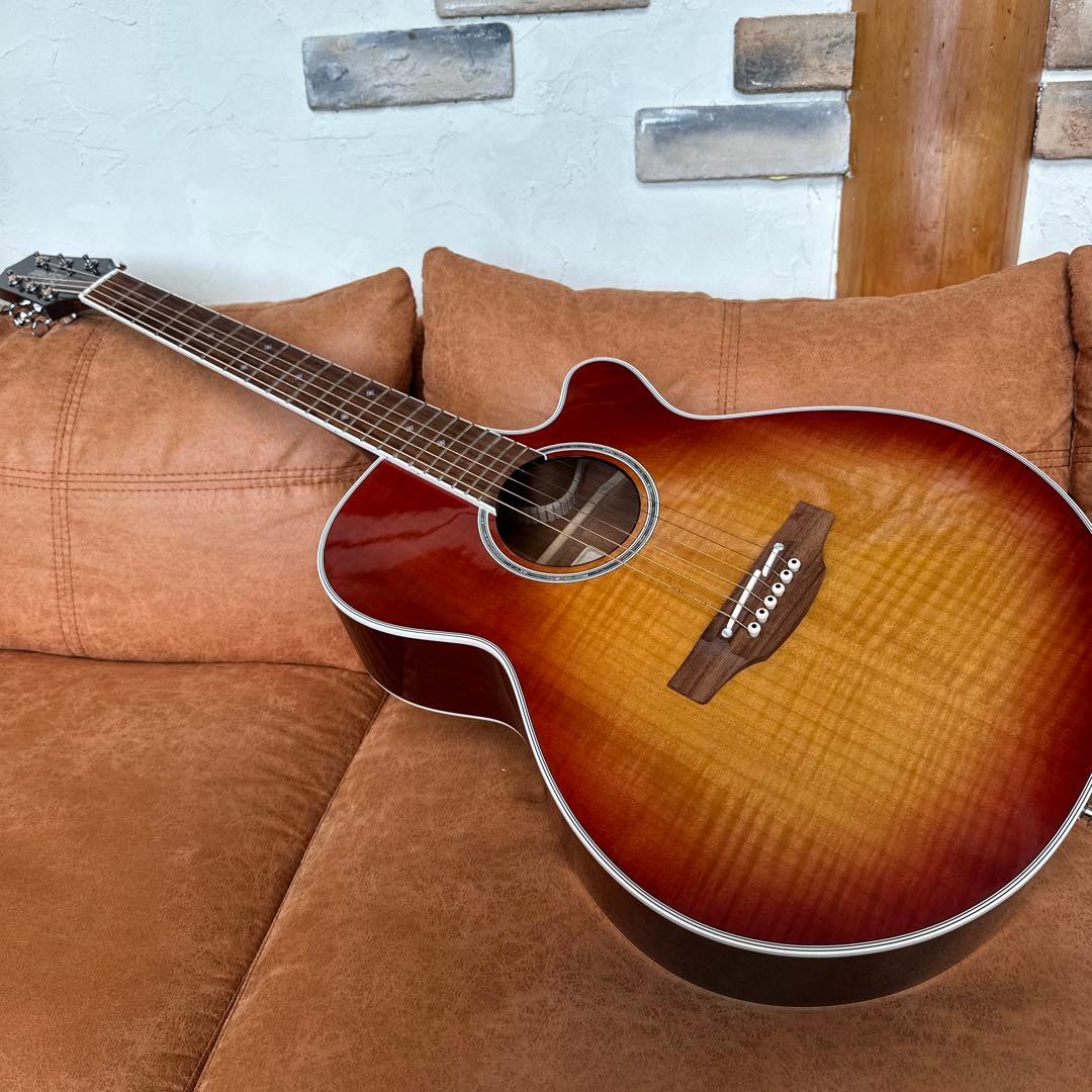 ナルト　Takamine PTU121C FCB エレアコギター