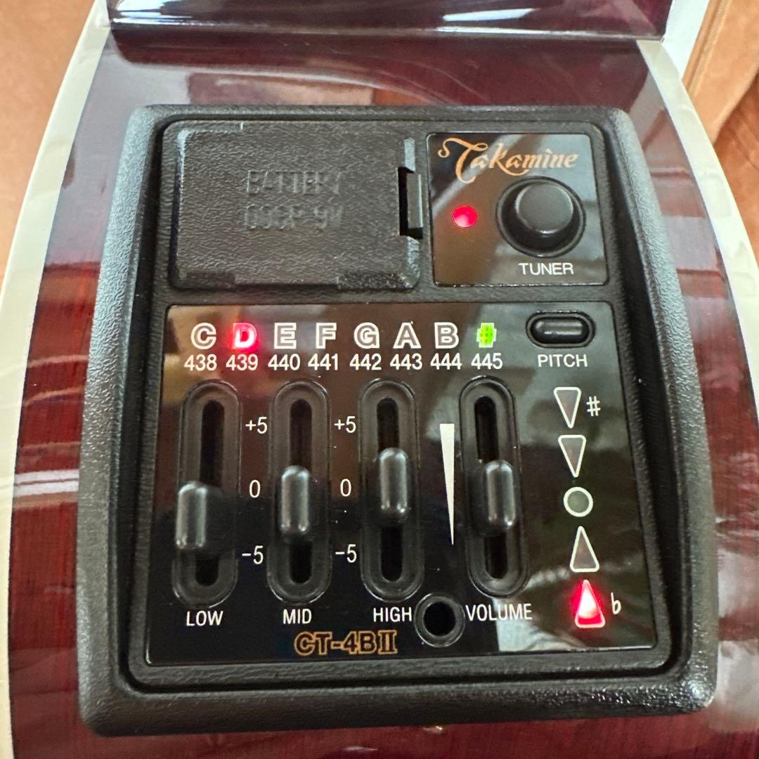 ナルト　Takamine PTU121C FCB エレアコギター