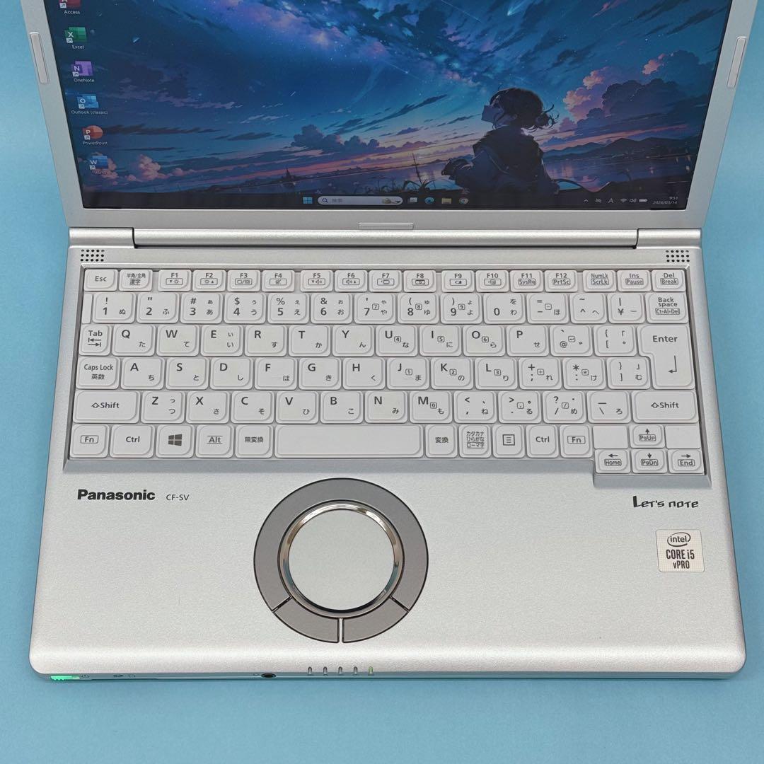147準美品 レッツノートCF-SV9 i5 第10世代 16GB office