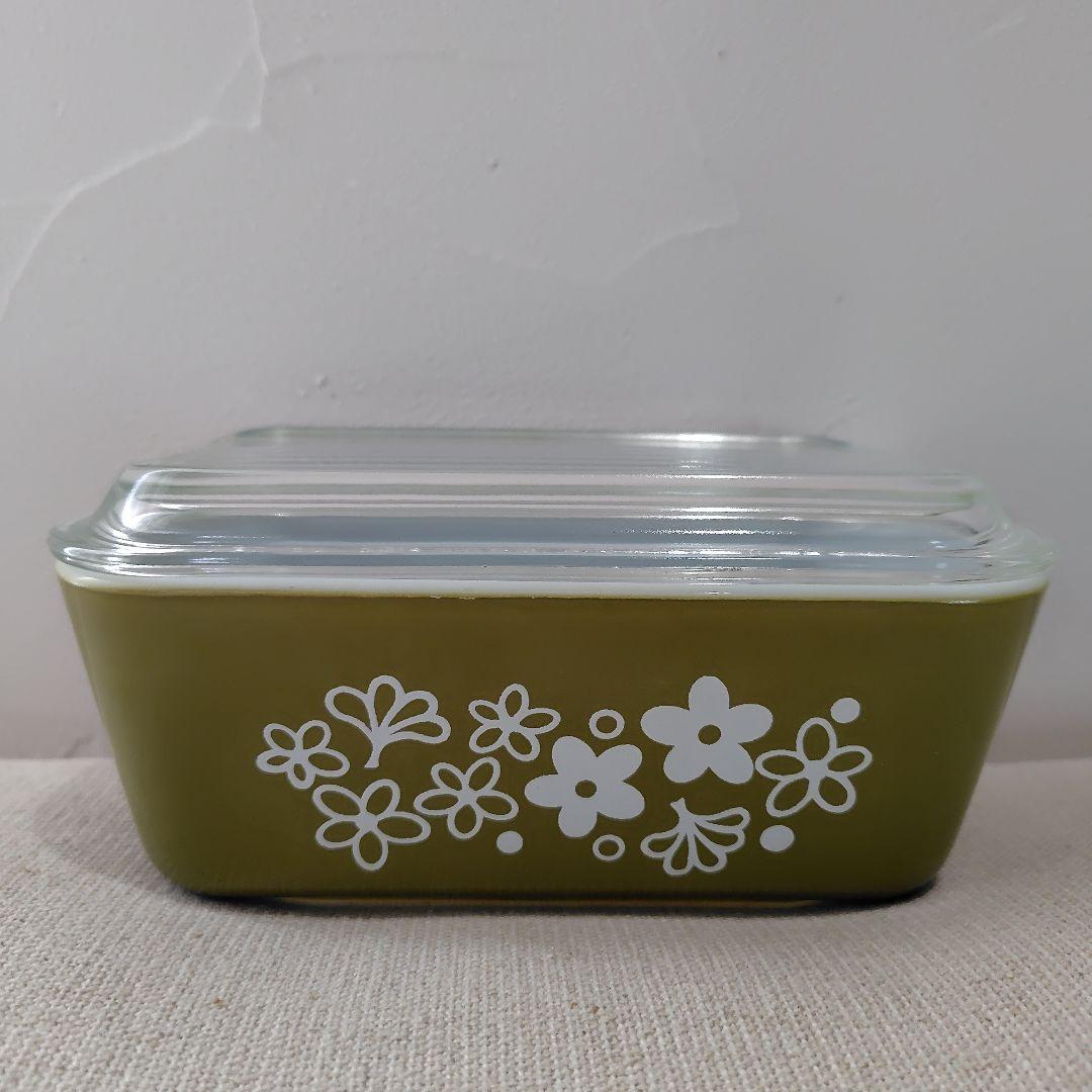 Old Pyrex 　オールドパイレックス　クレイジーデイジー　6点（蓋含む）