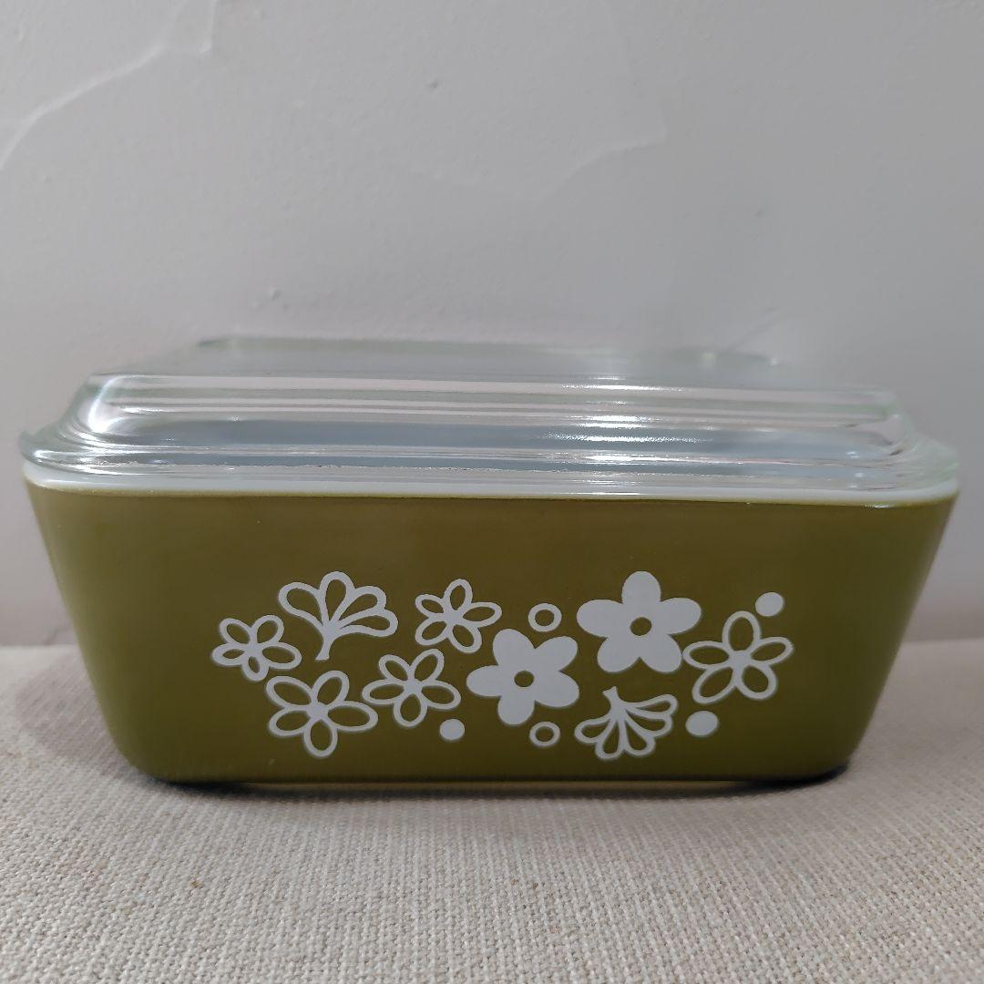 Old Pyrex 　オールドパイレックス　クレイジーデイジー　6点（蓋含む）