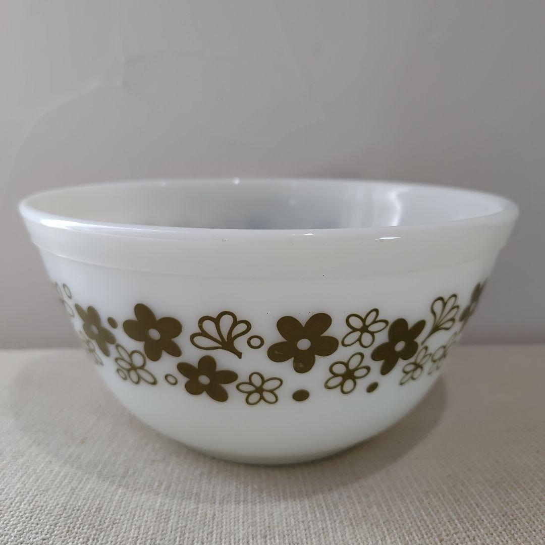 Old Pyrex 　オールドパイレックス　クレイジーデイジー　6点（蓋含む）