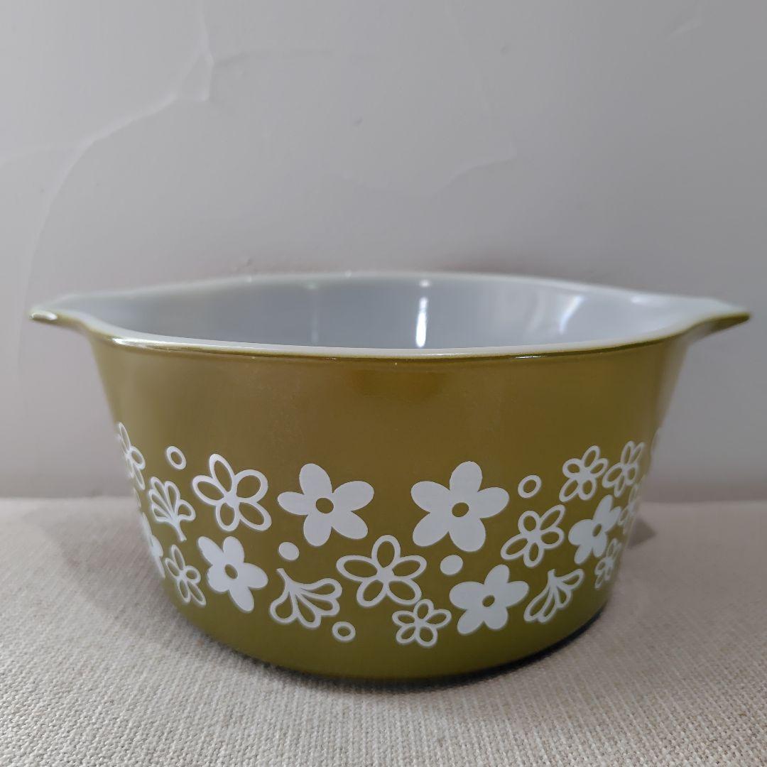 Old Pyrex 　オールドパイレックス　クレイジーデイジー　6点（蓋含む）