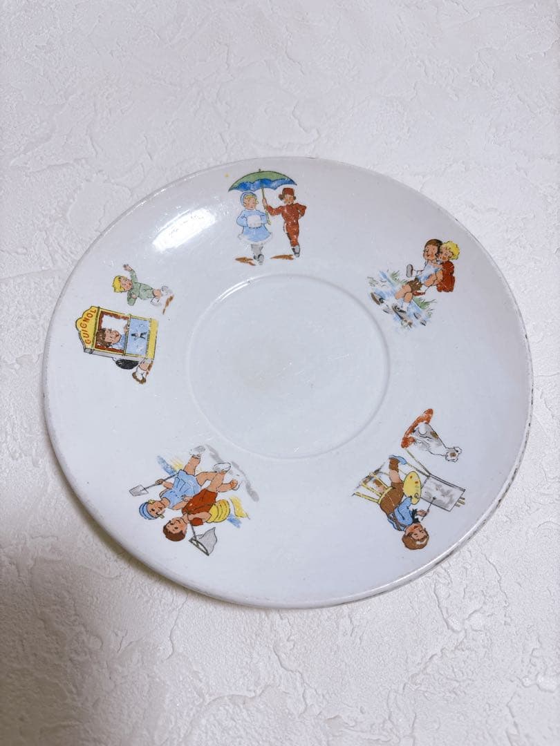 フランスアンティークSurreguemines et Digoin ソーサー・皿