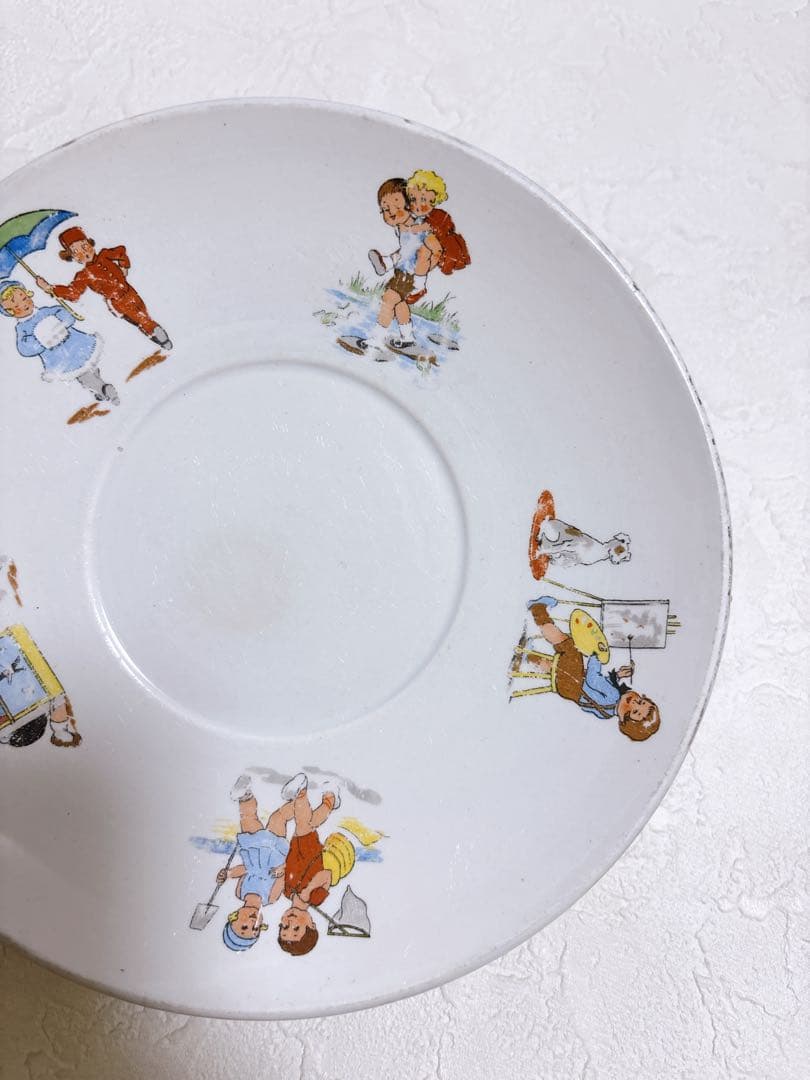 フランスアンティークSurreguemines et Digoin ソーサー・皿