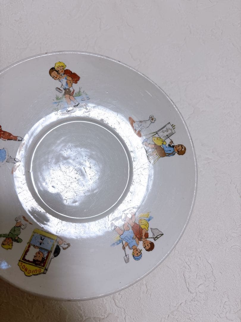 フランスアンティークSurreguemines et Digoin ソーサー・皿