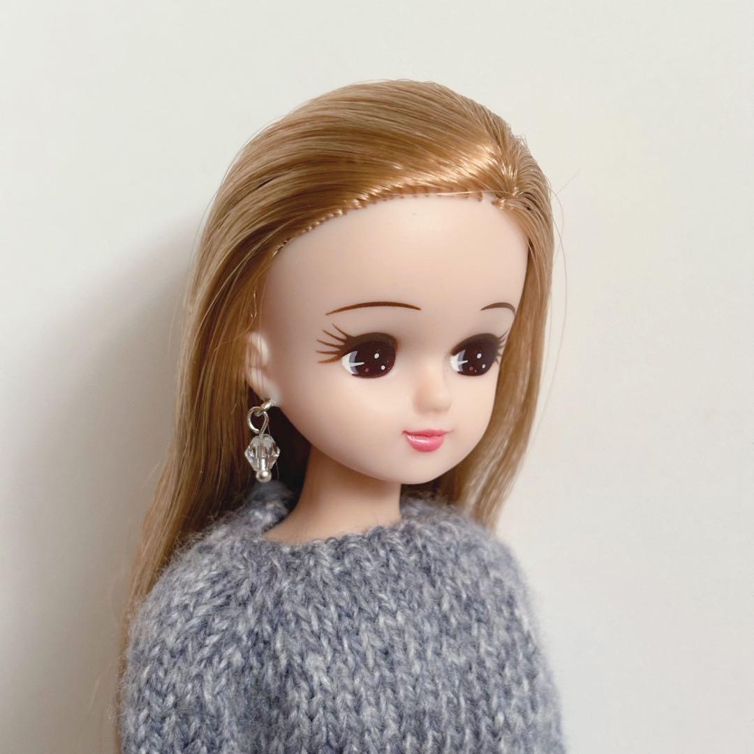 【L49】ドール用ヘアクリップ&ポニーテールフック&ピアスセット