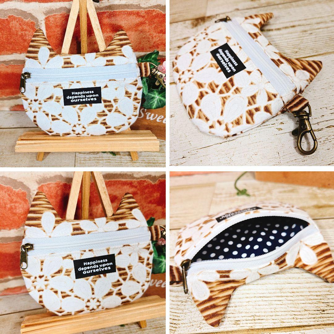 ゆ*ら様 ふわモコ★マンドゥ【巾着トートバッグ&猫型ポーチセット】コヤンイサムチ