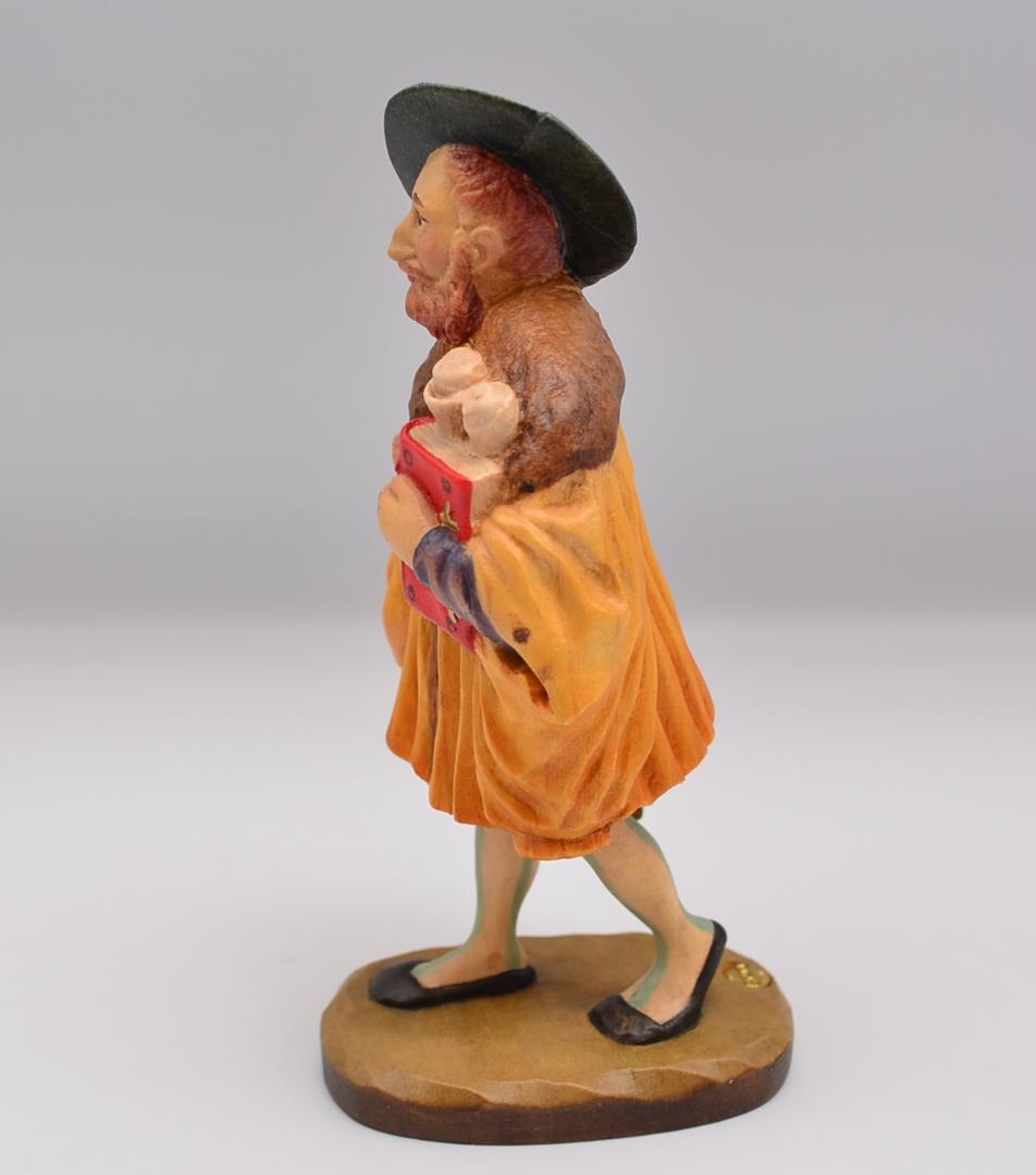 商人とその妻　２体セット　アンリ　ANRI　12ｃｍ　ヴィンテージ　箱付き