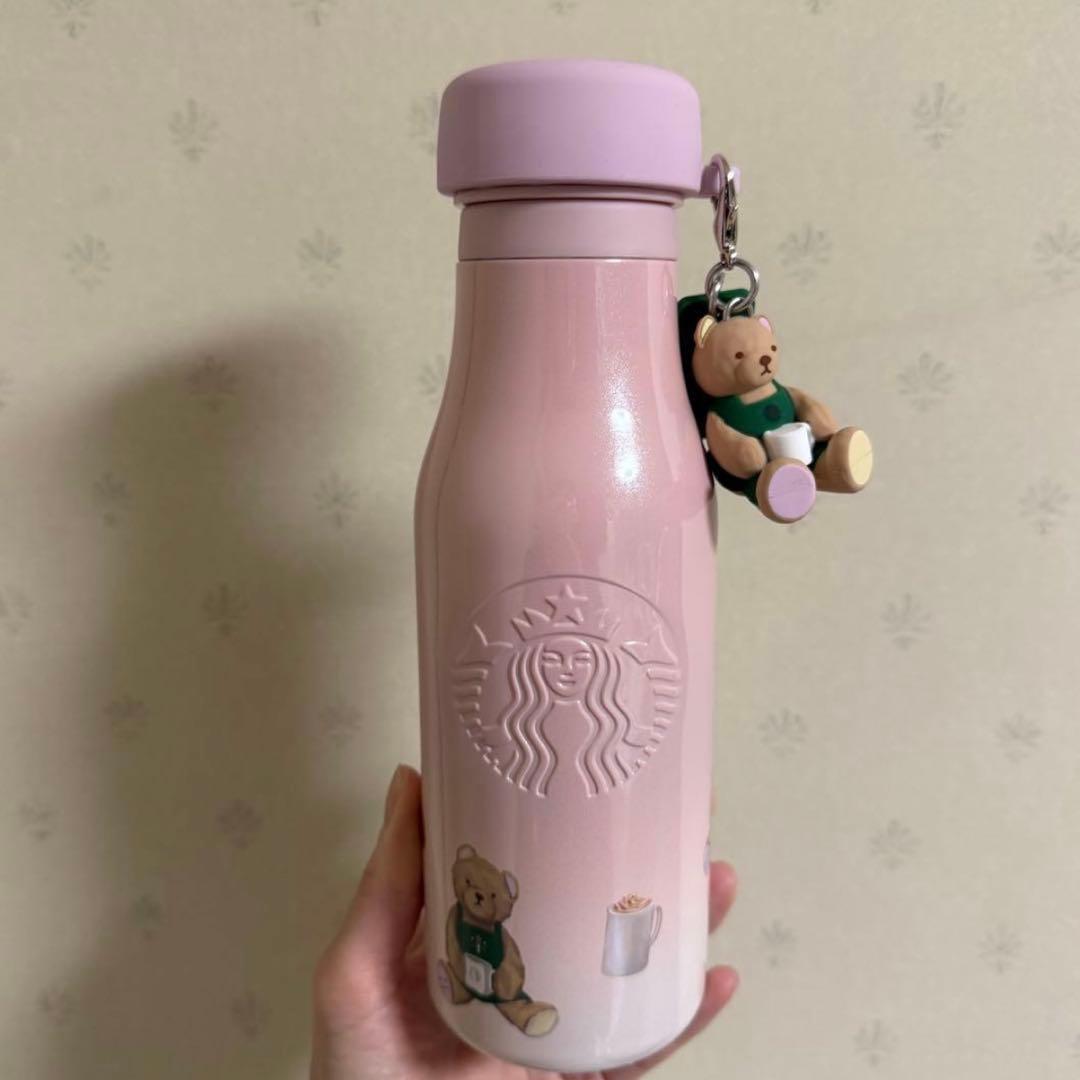 箱あり:新品未使用！スタバ ステンレスボトル ジェラピケ