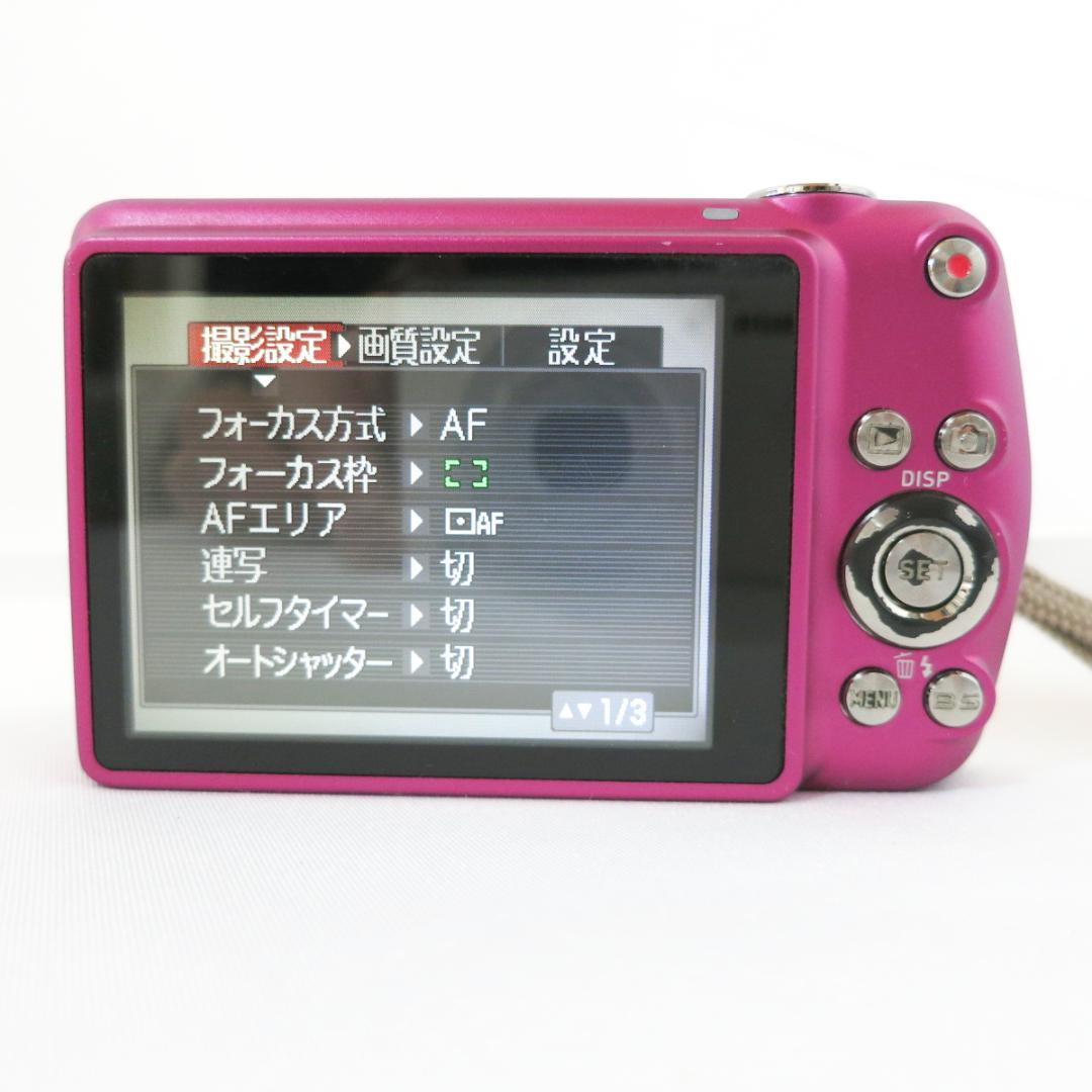 コンパクトデジタルカメラ CASIO EXILIM EX-Z330　ピンク