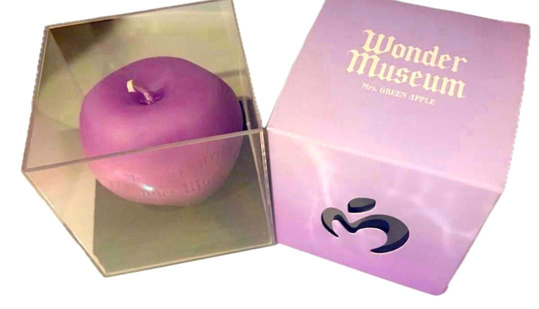 ミセスグリーンアップル ワンダーミュージアム アロマキャンドル ライラック