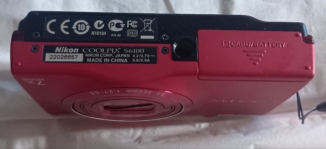 Nikon Coolpix S6100 ピンク 7倍ズーム