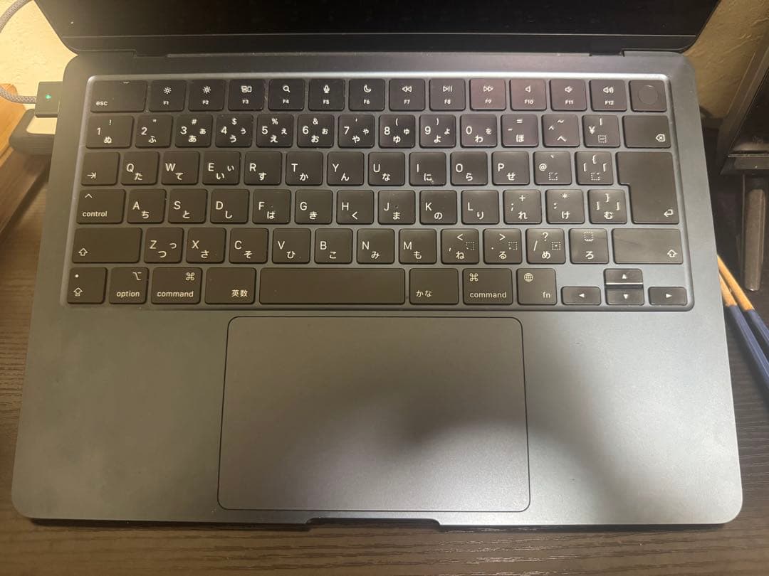 【美品箱付】MacBook Air M2 2022 13㌅256GBミッドナイト