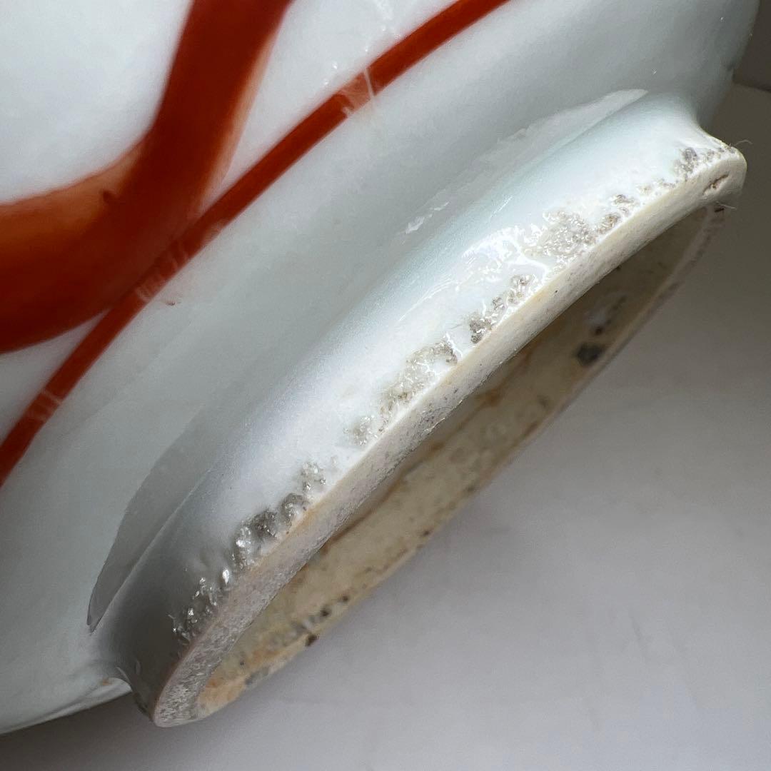 須田青華　呉須赤絵蓋物　砂付高台　共箱　高約15.5㎝　東Y8-0220☆2F大