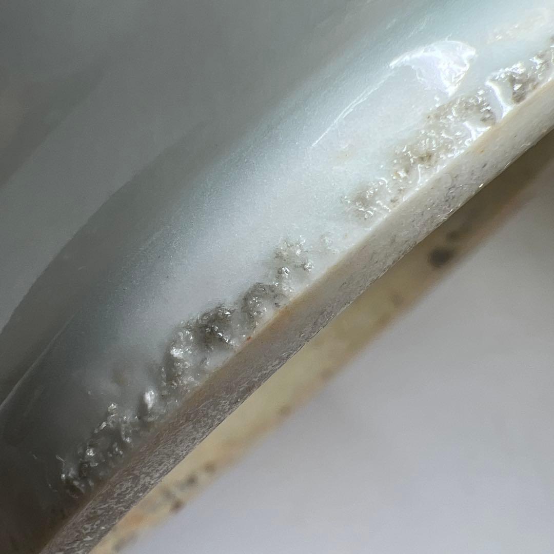 須田青華　呉須赤絵蓋物　砂付高台　共箱　高約15.5㎝　東Y8-0220☆2F大