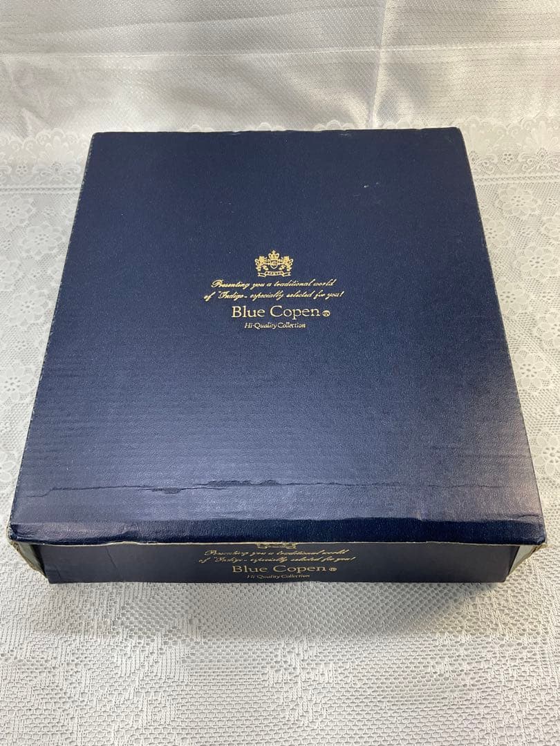 三洋陶器 SANYO Blue copen青い花柄陶磁器皿5枚セット