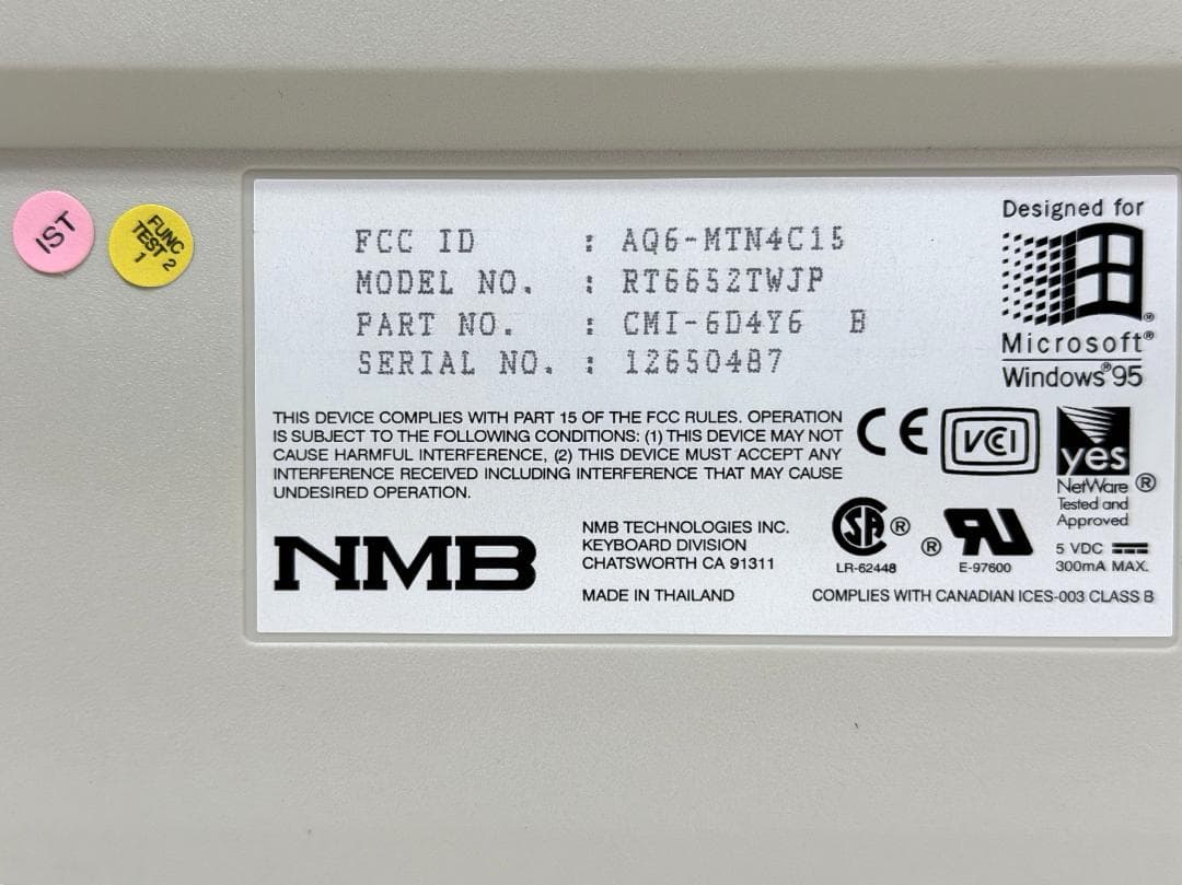 ミネベア RT6652TWJP CMI-6D4Y6