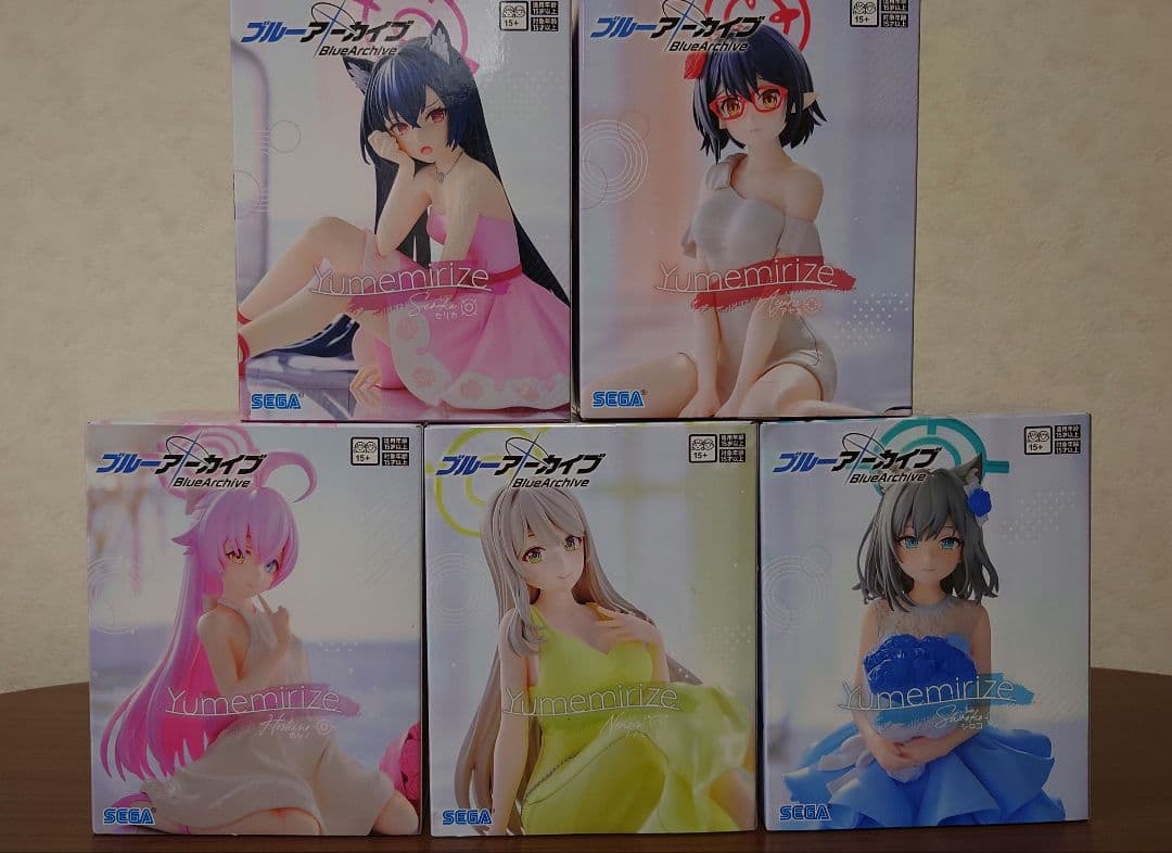 NIKKE&ブルアカ プライズフィギュアセット