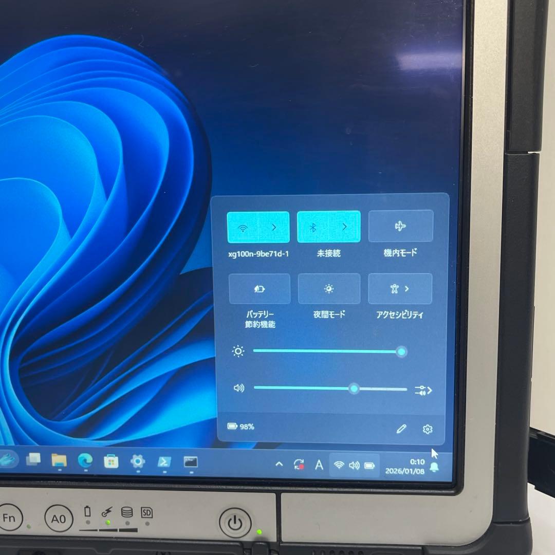 #753 パナソニック TOUGHBOOK CF-D1 i5 4G SSD128