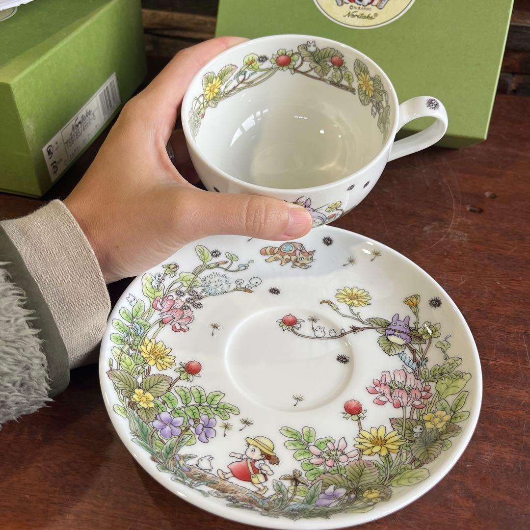 Noritake ノリタケ となりのトトロ　スープカップ　ミルクティーカップ