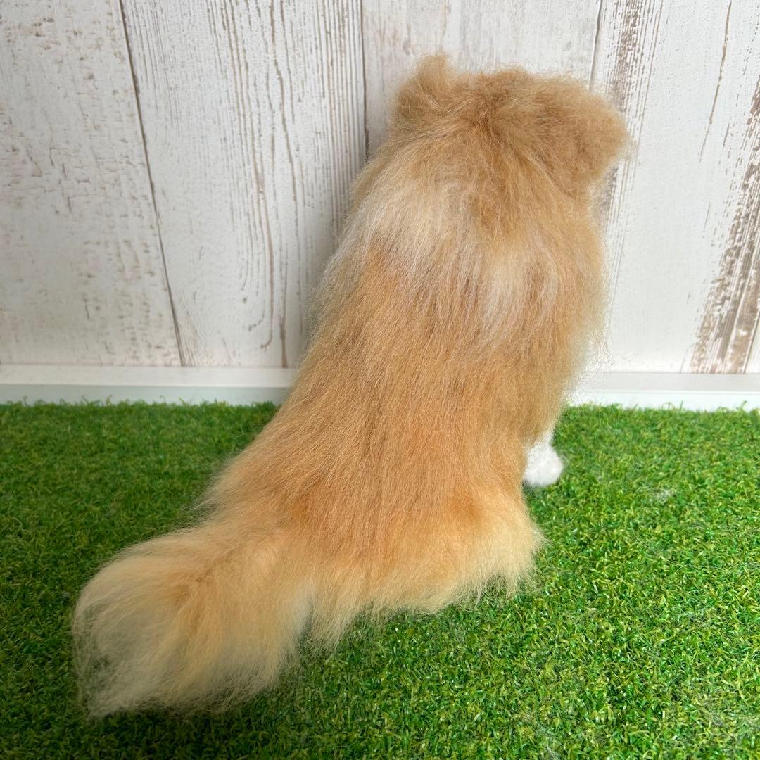 羊毛フェルト【秋田犬　長毛種】犬　オーダー　※他の犬種もオーダー受付中です