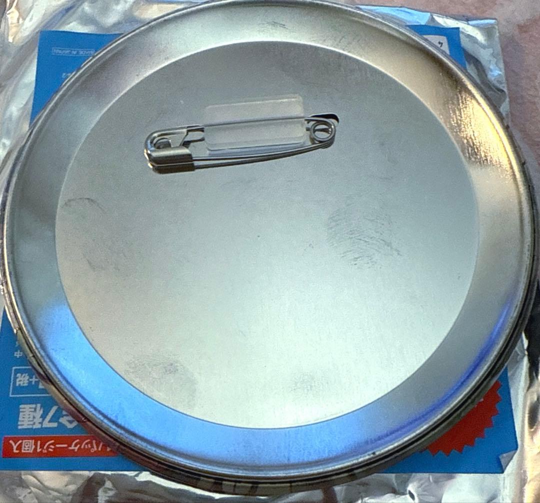 薄桜鬼　沖田　100㎜缶バッジ　キラ缶バッジ　2点セット