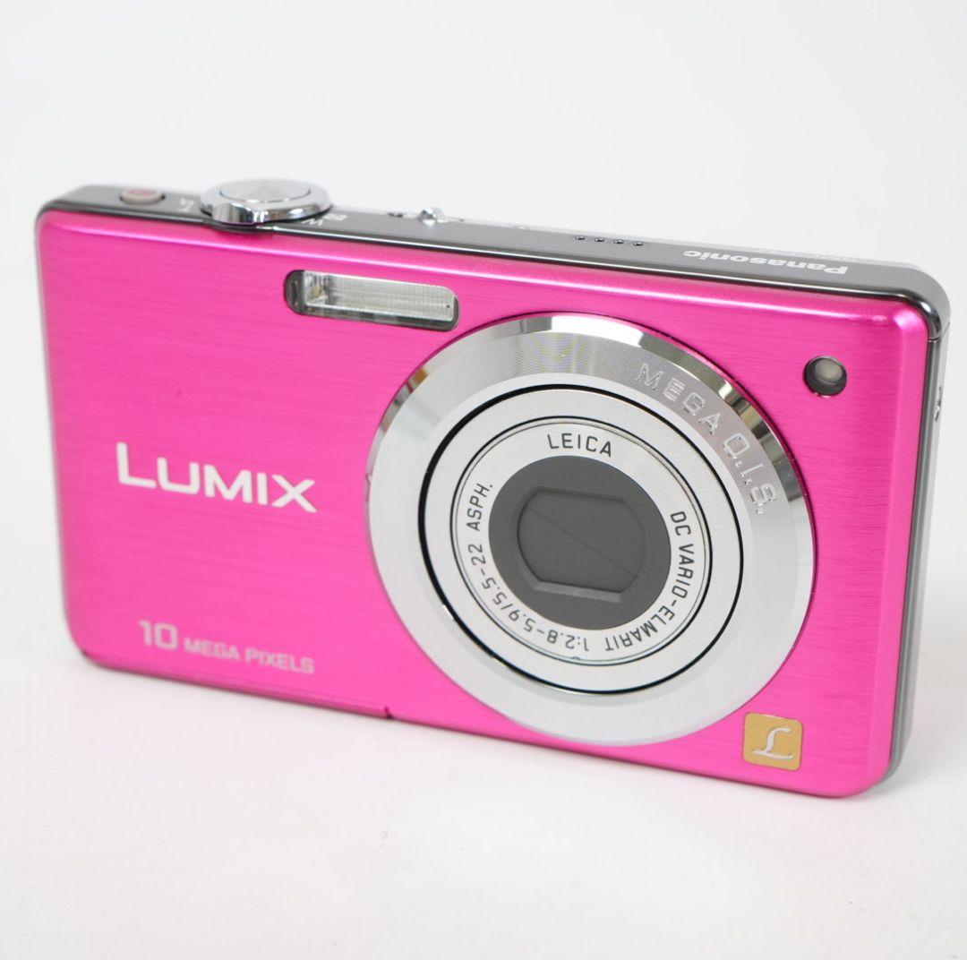 Panasonic DMC-FS7 コンパクトデジタルカメラ ピンク