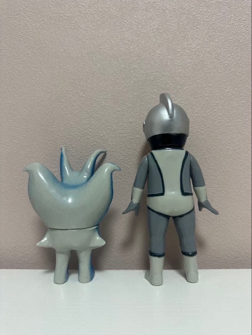 ビックワンクラフト　ゴールデンプリケッツ　シルバー仮面　ソフビ　セット