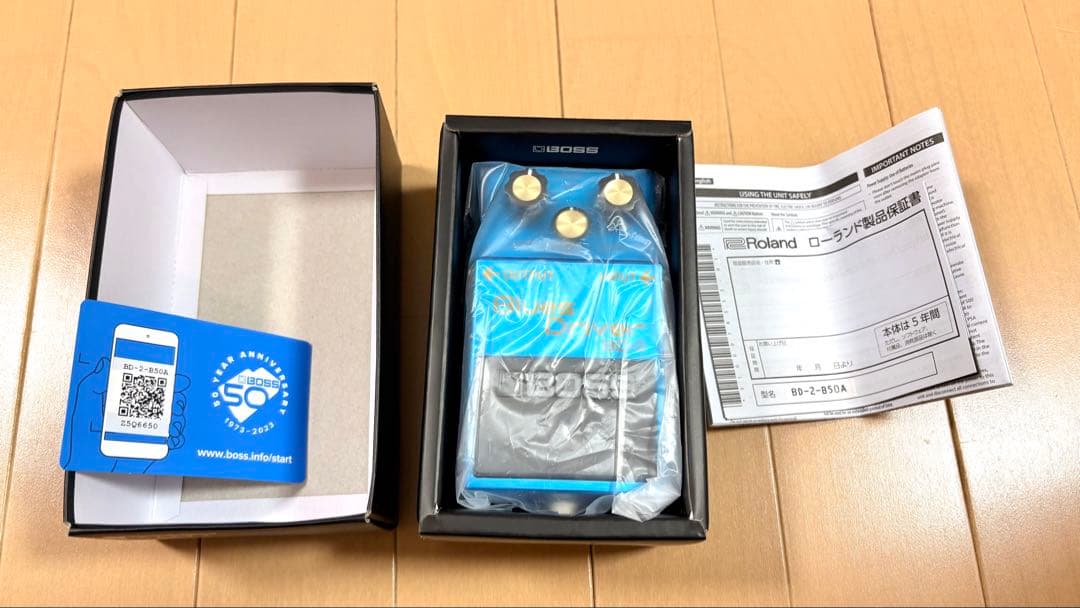 ⭐︎未使用 BOSS BD-2 Blues D 50周年限定モデル