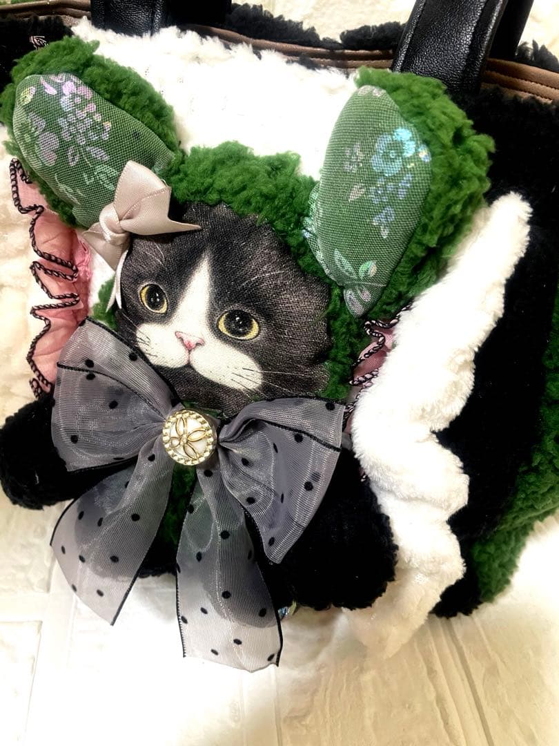 k*n様 コヤンイサムチョン　ハンドメイド フェイクレザーふわふわキルティングト