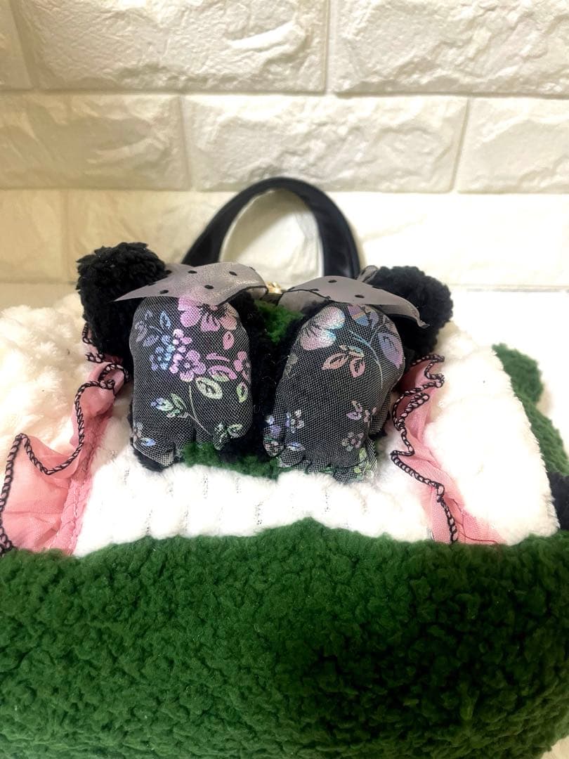 k*n様 コヤンイサムチョン　ハンドメイド フェイクレザーふわふわキルティングト