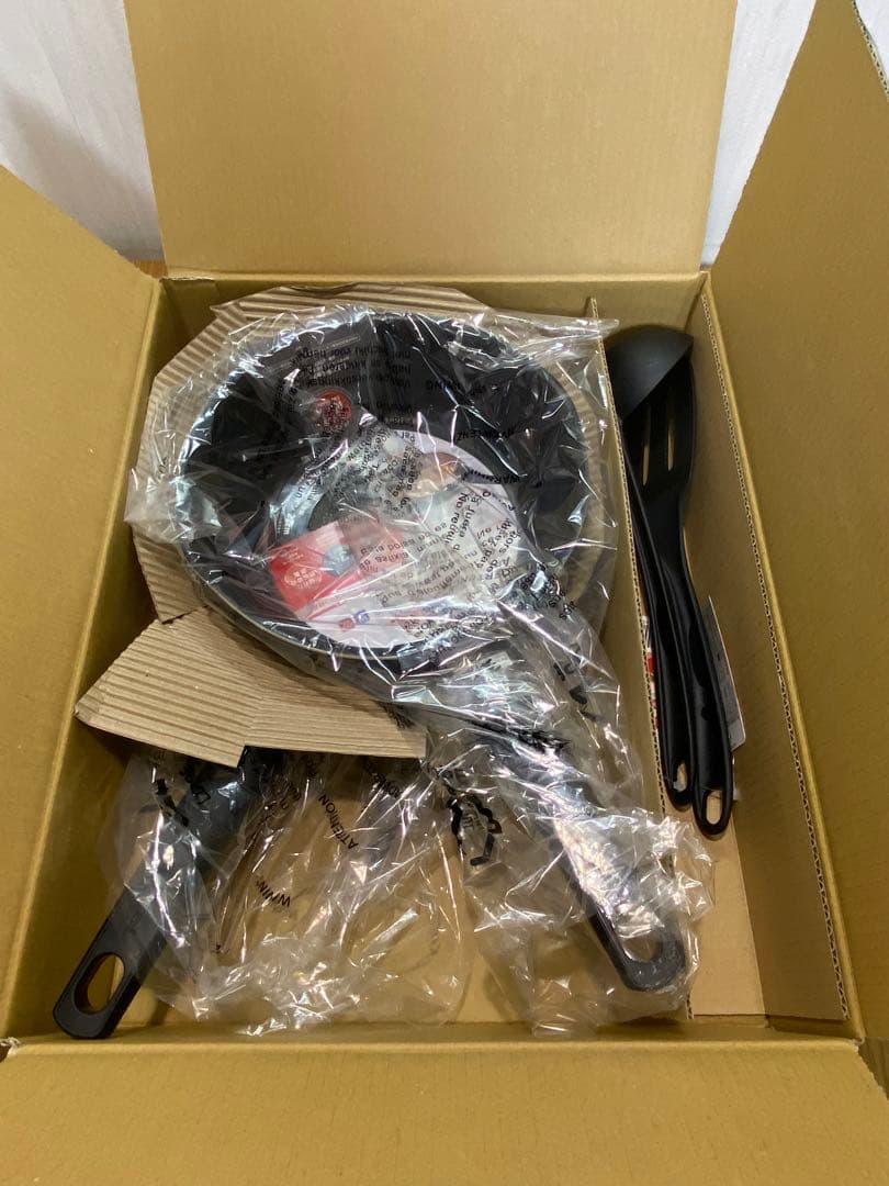 T-fal IHチタン　エクセレンス　フライパン　マルチパン　ターナー　レードル