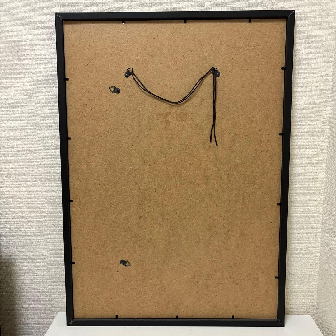 絵画　龍　竜　白　那生裕　額入り　肉筆画　原画