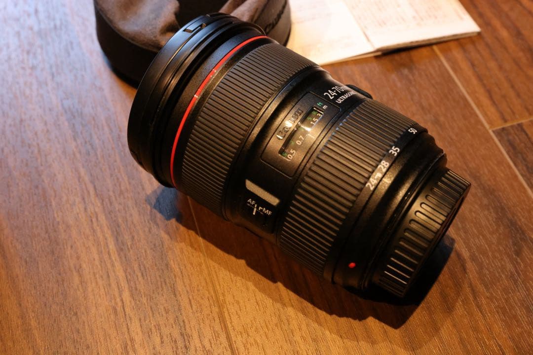美品 キヤノン EF24-70mm F2.8L II USM EFレンズ