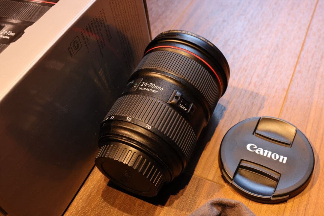 美品 キヤノン EF24-70mm F2.8L II USM EFレンズ