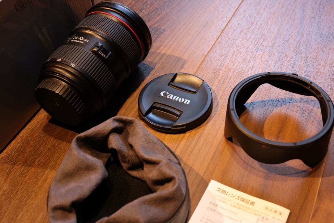 美品 キヤノン EF24-70mm F2.8L II USM EFレンズ