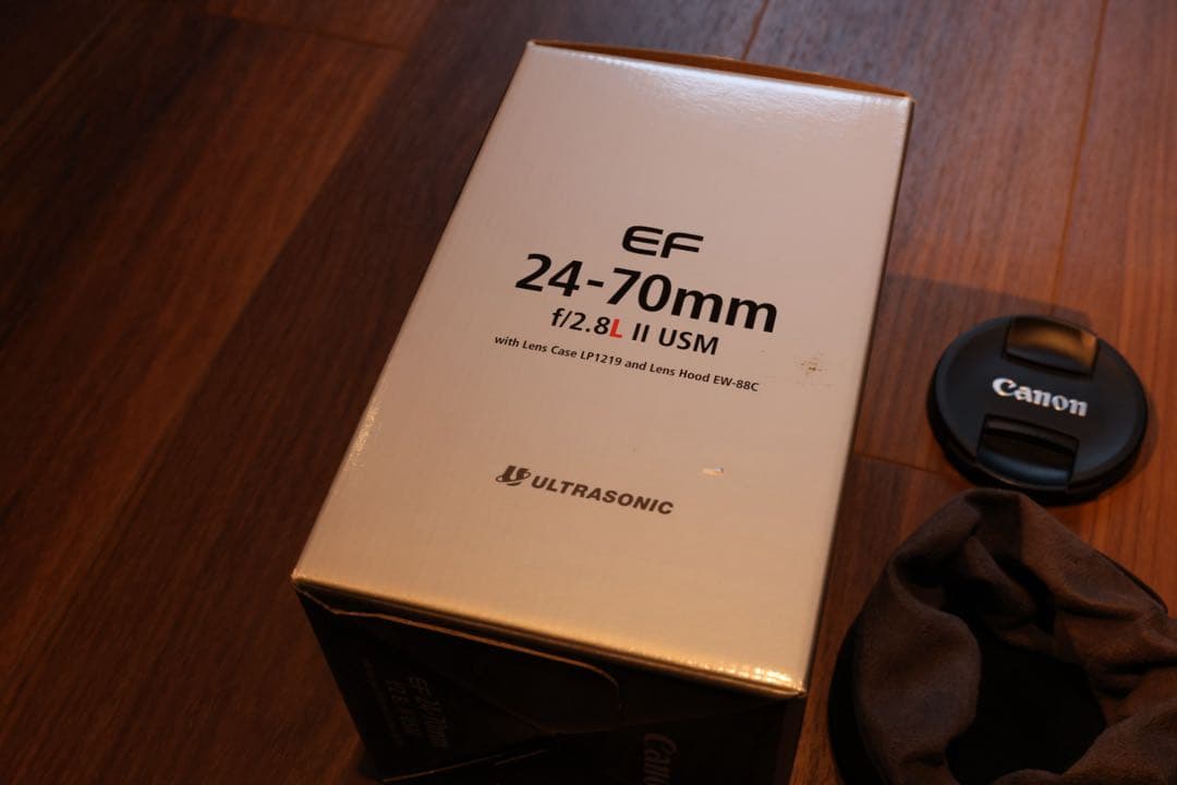 美品 キヤノン EF24-70mm F2.8L II USM EFレンズ