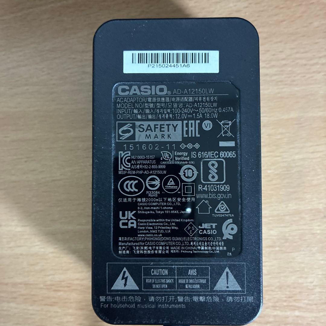 CASIO カシオ 電子ピアノ CDP-S300 2022年製