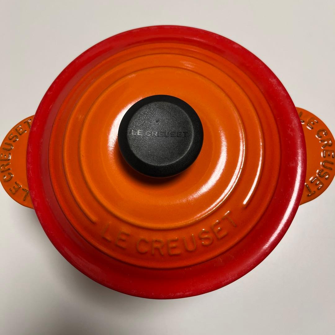 LE CREUSET　ココット エブリィ オレンジ 18cm